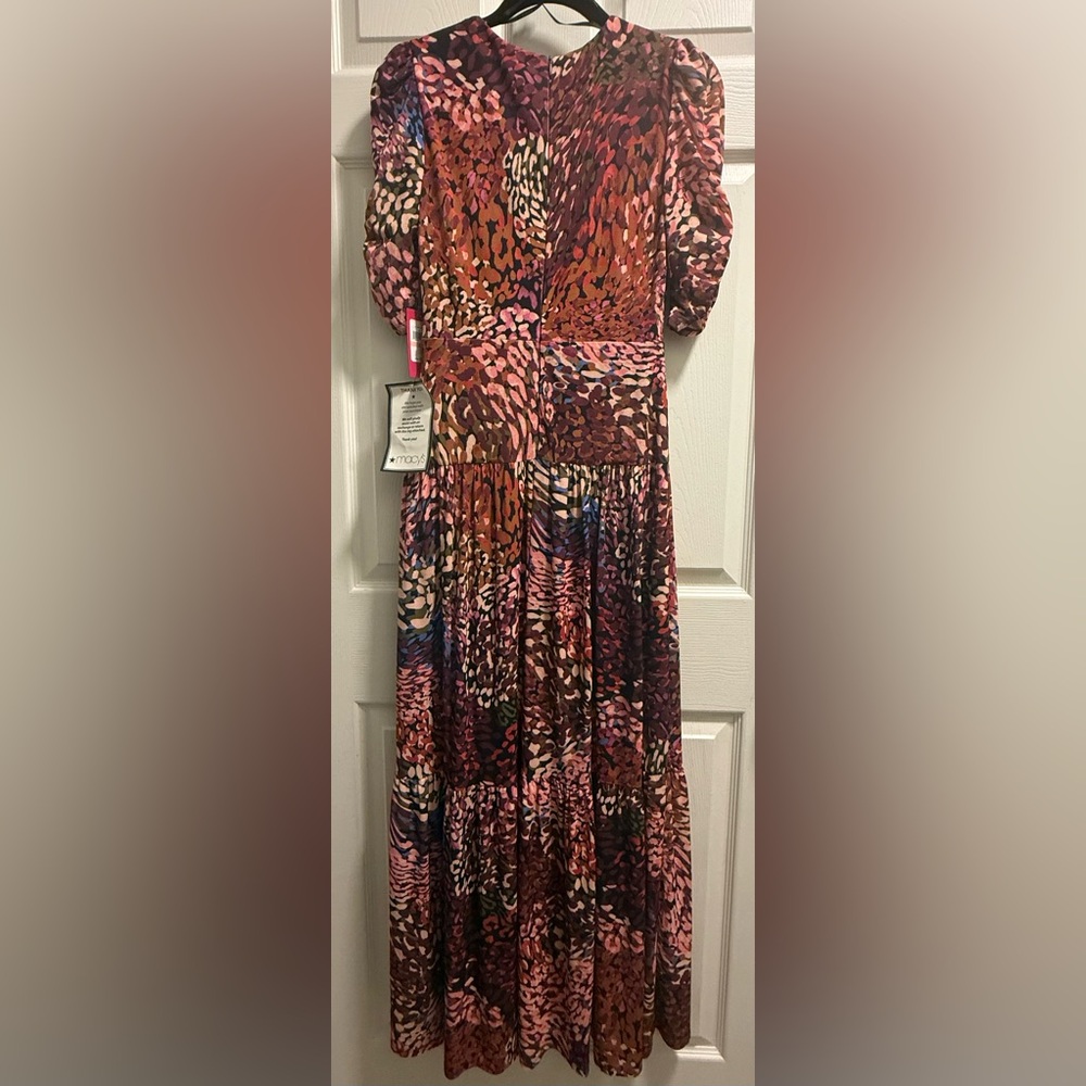 Vince Camuto - Shirred Sleeve Chiffon Tiered Maxi Dress - NWT - Size 2 - Picture 9 of 9